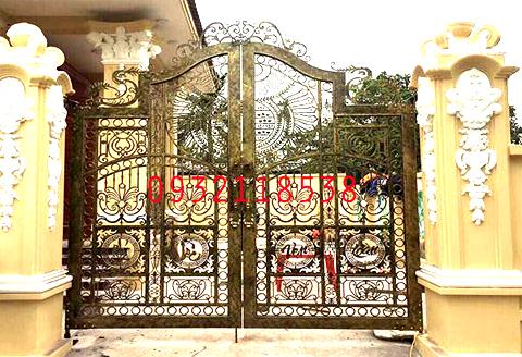 Thiết kế cổng sắt mỹ thuật  tại Thanh Hóa