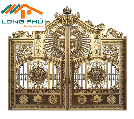 Thiết kế và lắp đặt cổng biệt thự nhôm đúc tại Thanh Hóa