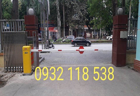 Lắp đặt barie tự động tại BHXH tỉnh Thanh Hóa